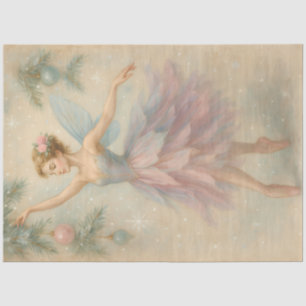 Winter Fairy Ballerina Christmas Sugar Plum Tissue Paper