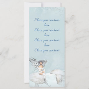 Winter fairy bookmark Customize