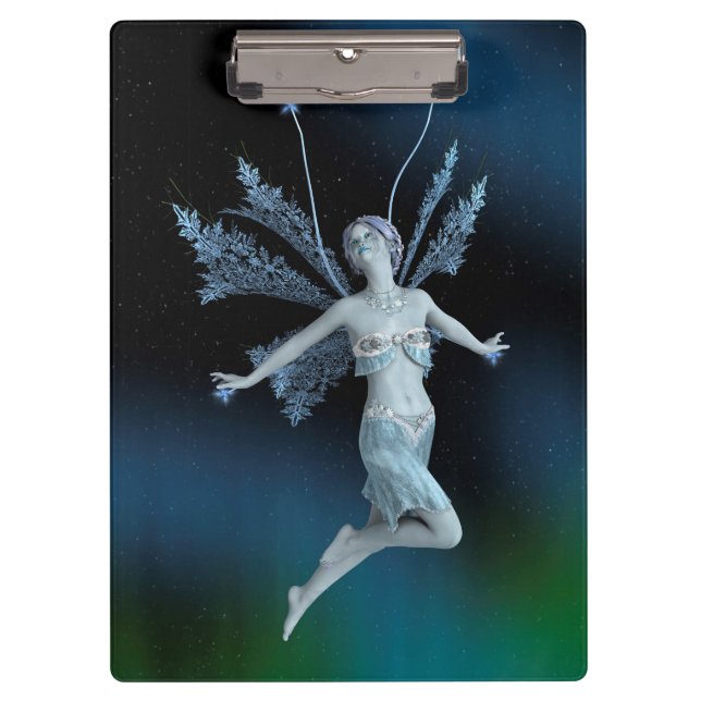 Winter Fairy Clipboard (Front)