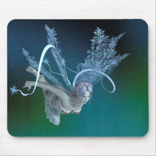 Winter Fairy Mouse Pad