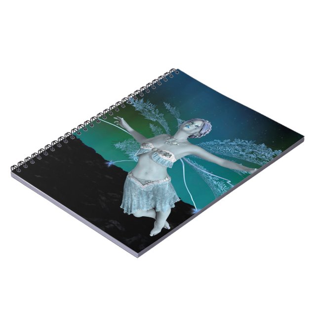 Winter Fairy Notebook (Left Side)