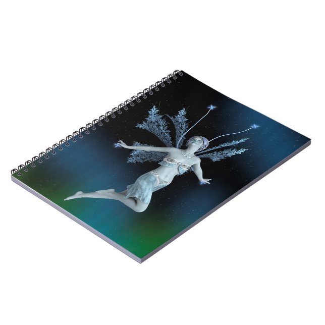 Winter Fairy Notebook (Left Side)