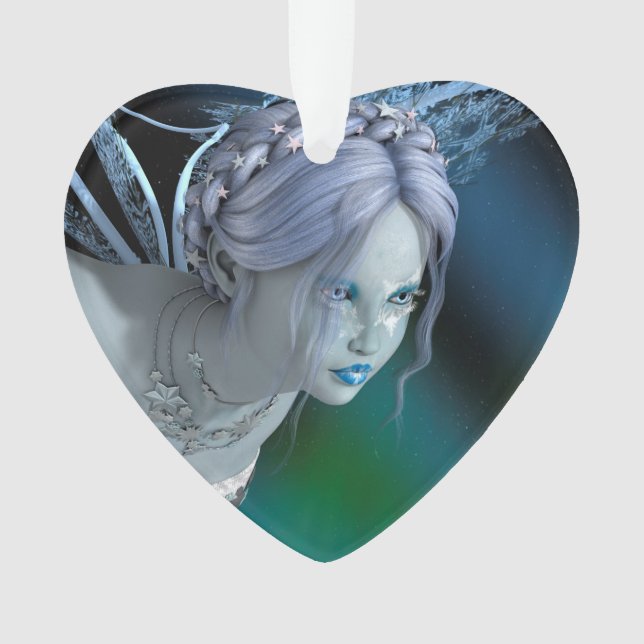 Winter Fairy Ornament (Front)