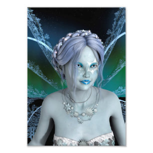 Winter Fairy Photo Print