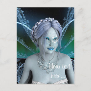 Winter Fairy Postcard