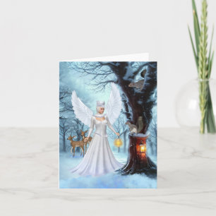 Winter Fairy Queen Card