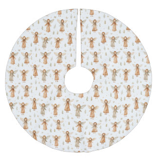 Winter Fairytale Neutral Colors Tree Skirt