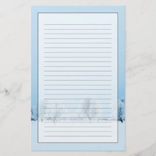 Winter Farm Stationery