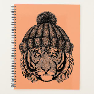 Winter Fashion Ready Tiger Planner