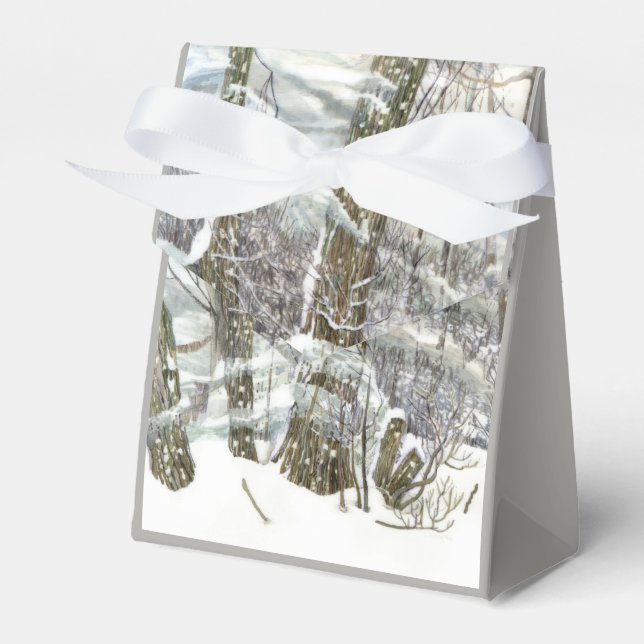 Winter Favor Box (Front Side)