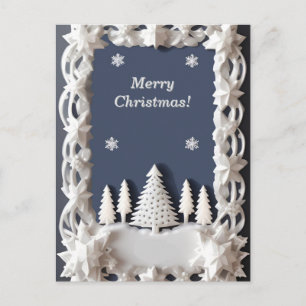 ❄️ Winter Festive Glow Celebration ✨ Seasonal  Postcard