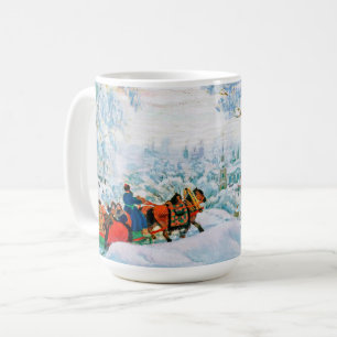 "Winter". Fine Art Christmas Gift Mugs
