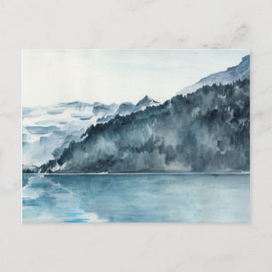 Winter Fjords Postcard