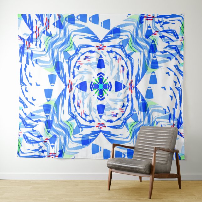 Winter Fleurs...... Tapestry (In Situ (Horizontal))