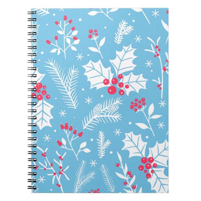 Winter flora 2 notebook (Front)