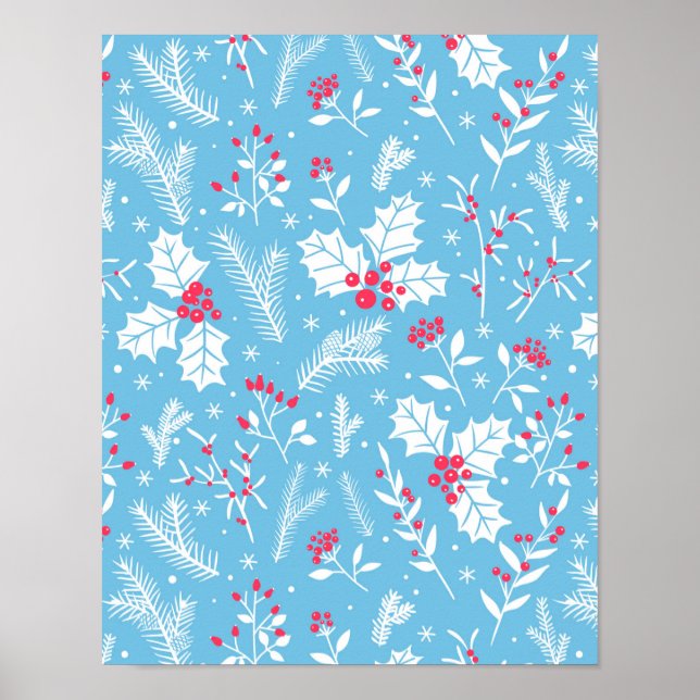 Winter flora 2 poster (Front)