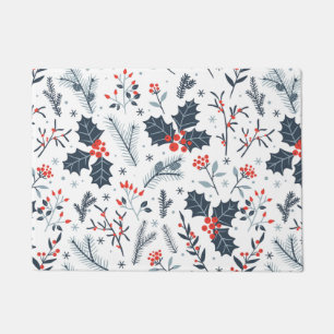 Winter flora doormat