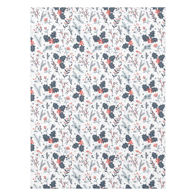 Winter flora tablecloth (Front)