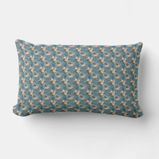 Winter Florals Lumbar Pillow