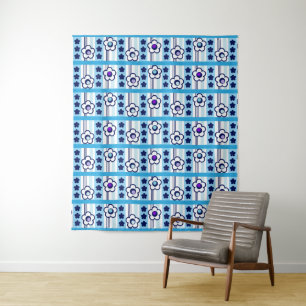 Winter Flowers Tapestry