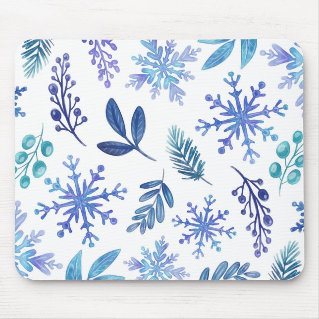 Winter Foliage Mouse Pad (Front)