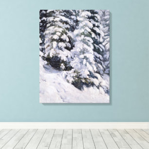 Winter Forest   Aleksander Borisov Canvas Print