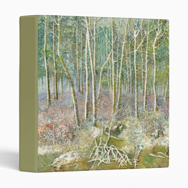 winter forest binder (Front/Spine)