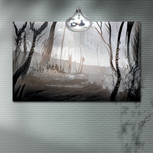 Winter Forest Canvas Print (Creator Uploaded)