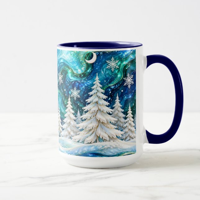 Winter Forest Christmas Mug (Right)