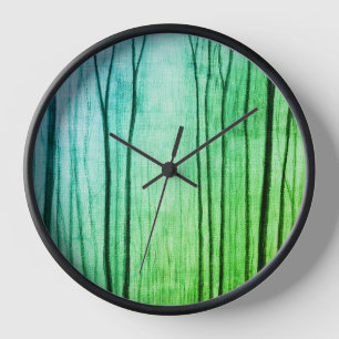 Winter Forest Clock