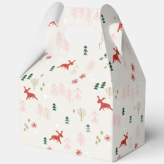 Winter forest favor box