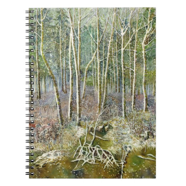 winter forest notebook (Front)