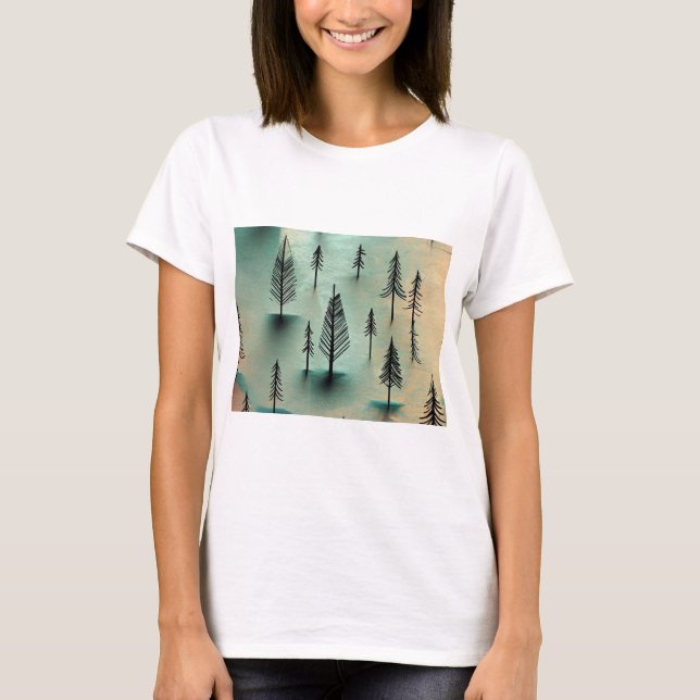 Winter forest T-Shirt (Front)