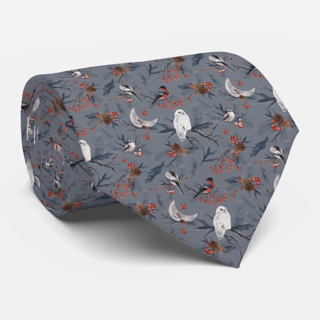 winter forest tie (Rolled)