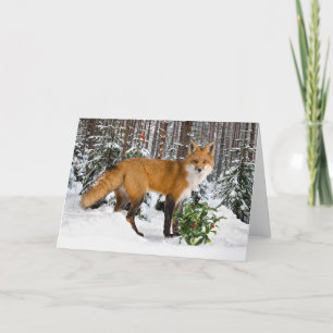 "Winter Fox" Greeting Card