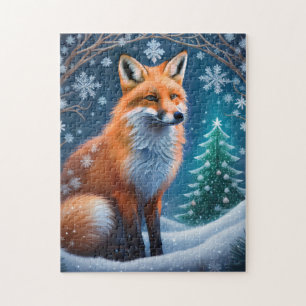 Winter Fox Jigsaw Puzzle