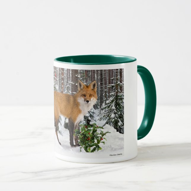 "Winter Fox" Mug (Front Right)