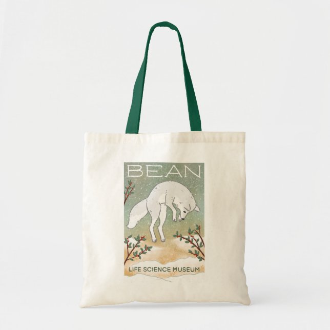 Winter fox tote (Front)