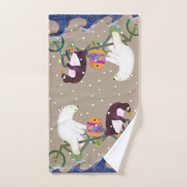 Winter Friends Hand Towel (Hand Towel)