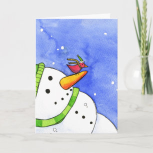Winter Friends Holiday Card