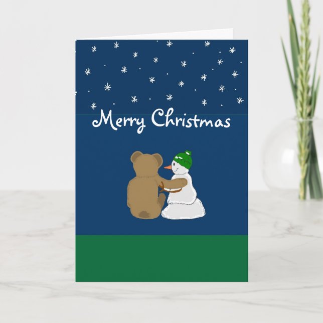 Winter Friends Holiday Card (Front)