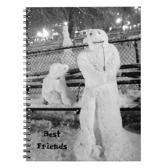 'Winter Friends'  Notebook/Journal Notebook (Front)