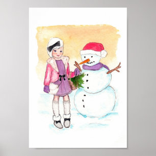 Winter Friends Poster