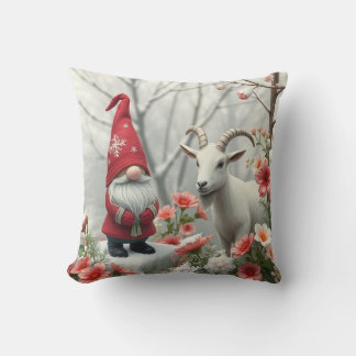 Winter Friends Throw Pillow