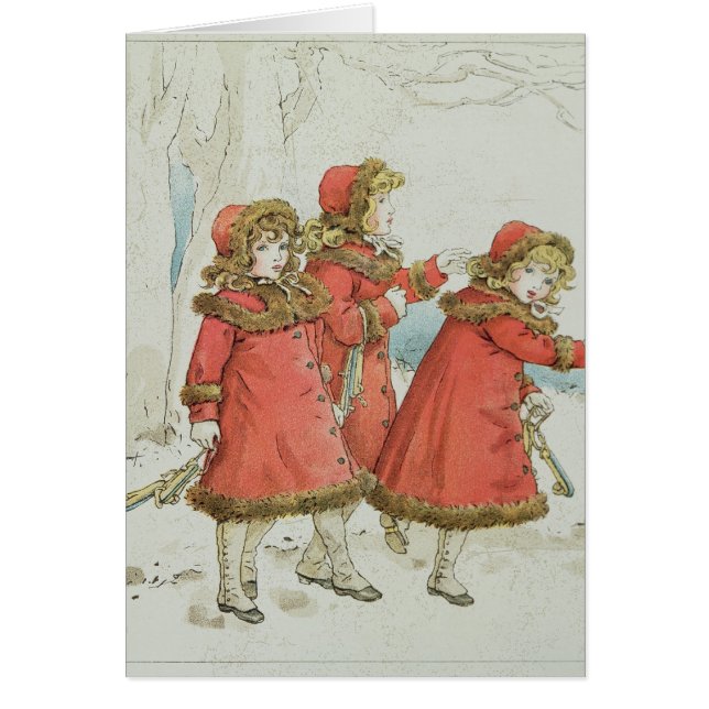 Winter' from April Baby's Book of Tunes, 1900 (Front)