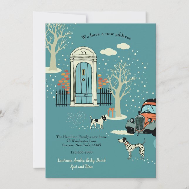 Winter Front Door Moving Announcement (Front)