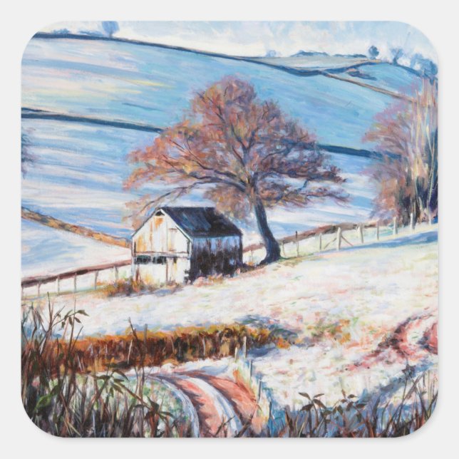 Winter Frost 2009 Square Sticker (Front)
