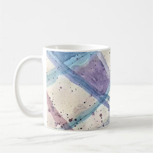 ​Winter Frost Abstract Watercolor Classic Mug