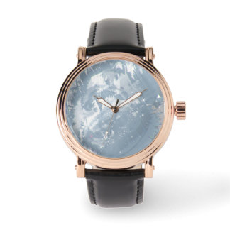 Winter frost pattern watch