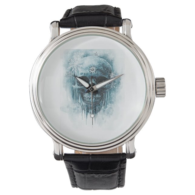 Winter Frost Skull Watch (Front)